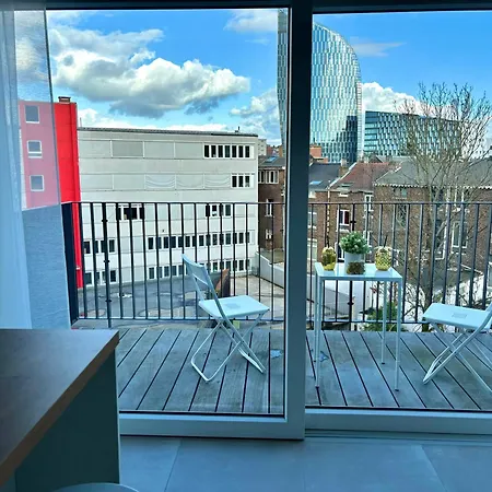 아파트 2 Bedrooms Luxury - Guillemins 리에주